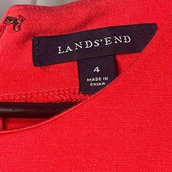Lands’End  Red Jackie Kenndy Style - Picture 2 of 5